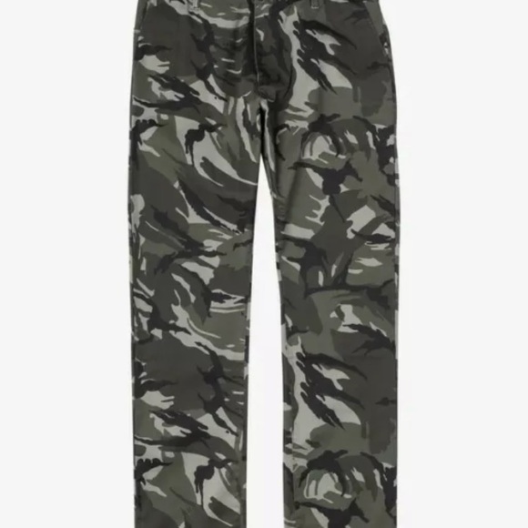 RVCA Mens Pant Chino Week-End Straight Fit Camo Size 29 Pants NWT - Picture 3 of 3